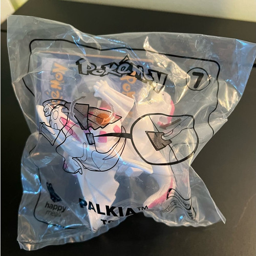 Neu im Karton 2018 Palkia McDonalds Happy Meal Spielzeug #7 mit Pokemon Karte - Silber - Bild 1 von 4