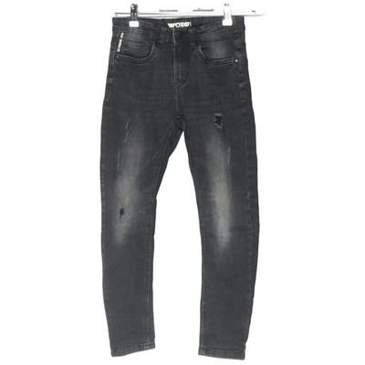 Oxo, Jeans, Größe: 140, Grau, Baumwolle/Elasthan/Polyester, Einfarbig #2uK
