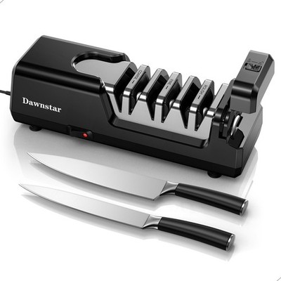 Electric Knife Sharpener, Precise 20° Diamond Knife Sharpener for Kitchen Kni...