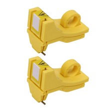 Image of 2 Pcs Miniature Circuit Breaker Lockout High Mechanical Strength Nylon Pin Ou UK