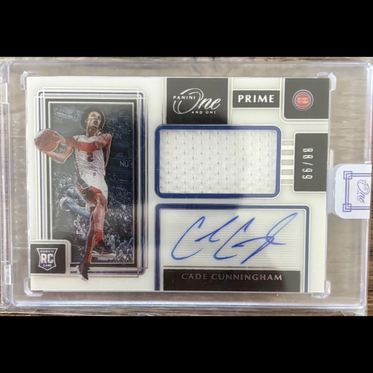 その他 cade cunningham RC patch auto Cade Cunningham 2021 National Treasures #123 Rookie Patch