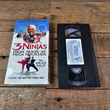 3 Ninjas High Noon at Mega Mountain VHS Hulk ...