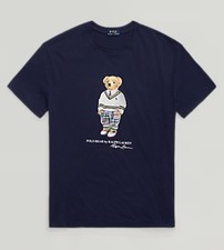 Polo Ralph Lauren Men's Classic Fit Polo Bear Jersey T-Shirt Navy XXL
