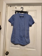 Grey  s Anatomy scrub top size medium baby blue