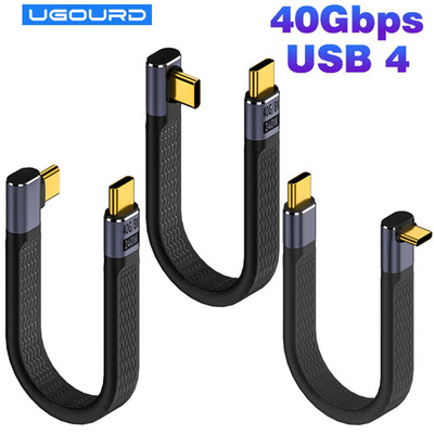 Typ C USB-C USB Kurz 90° Winkelkabel schnell Ladekabel für Samsung Huawei