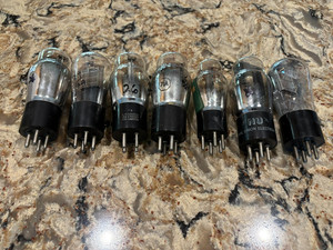 radiola 17 and 18 full set of tested tubes