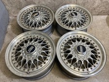 Forged Bbs Rs224 15-inch Wheels 6.5j45 5-lug Pcd114.3 3-piece 4 4t9-1653