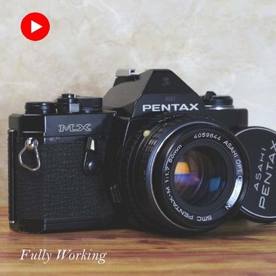 Pentax MX Film Camera SMC Pentax-M 50mm f1.7 [Excellent/ Fully Working] JAPAN