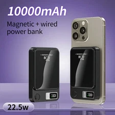 Power Bank Magnetic Battery Pack Wireless Charger for iPhone 16/15/14/13/12/11/X