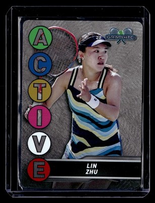 2024 Topps Graphite #ACM-2 Lin Zhu Active Metal