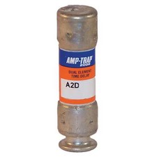 Mersen A2d1-1/8R Ul Class Fuse, Rk1 Class, Time-Delay, 1-1/8A, 250V Ac,