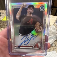 Topps 2020 Bowman Chrome Refractor Auto Levi Kelly #CPA-LK /499 Diamondbacks