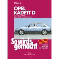 Opel Kadett D Caravan 08.1979 Bis 08.1984 So Wird's Gemacht Werkstatthandbuch