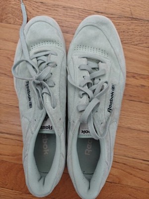 Reebok Classic Leather sneakers sea spray green Mens Size 11