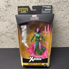 Marvel Legends X-MEN Series 6  BLINK Action Figure w  Caliban BAF piece Hasbro