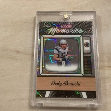 Tedy Bruschi 1/1 Rainbow Laser SSP Patriots HOF LB 2025 Leaf Vivid Memories