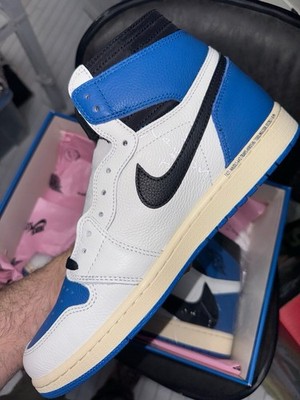 Travis Scott Fragment Air Jordan 1 High OG Size 10.5 DH3227-105 | eBay