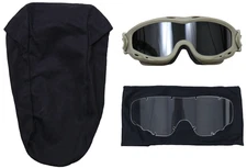 NEW Wiley X Spear Ballistic Helmet Goggles Tan 499 APEL Eyepro 2 Lenses and Case