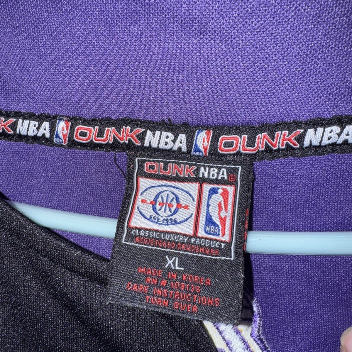 NBA Los Angeles Lakers スタジャン L mens-jh-design-black-los-