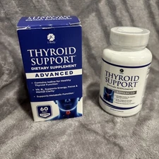 Sealed ~ 1 Body~Thyroid Support Supplement~60 Vegan Caps   BB 07/26