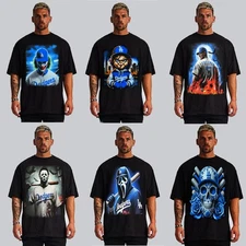 MICHAEL MYERS CHUCKY GHOST FACE HALLOWEN HORROR T SHIRTS MEN'S SIZES