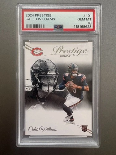 2024 Panini Prestige - #401 CALEB WILLIAMS - Rookie - PSA 10