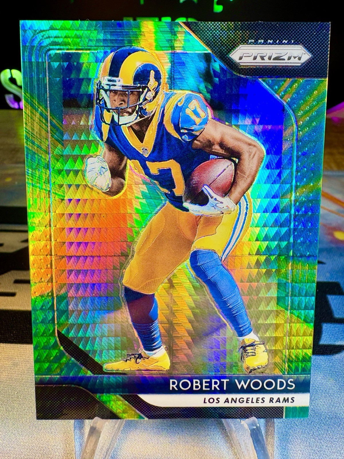 2018 Robert Woods Panini Prizm Hyper Prizm /275 #92 Los Angeles Rams