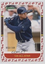 2021 Donruss Retro 1987 Variation One Hundred Alex Rodriguez (14X All-Star) 0zr4