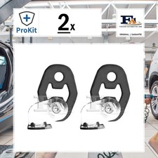 2x ORIGINAL® Fa1 Halter, Abgasanlage Rechts für VW POLO V POLO FOX Schrägheck