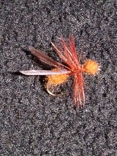 FLY FISHING FLIES CINNAMON FLYING ANT SIZE 18 CUSTOM TIED TROUT DRY FLY