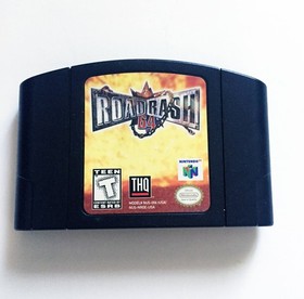 Road Rash 64 Nintendo 64 N64 Game Cartridge Vintage Racing Action Classic