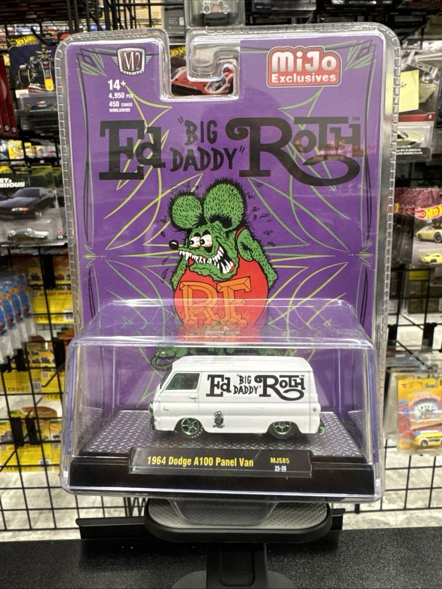 M2 Machines 1964 Dodge A100 Panel Van Ed “Big Daddy” Roth Ratfink