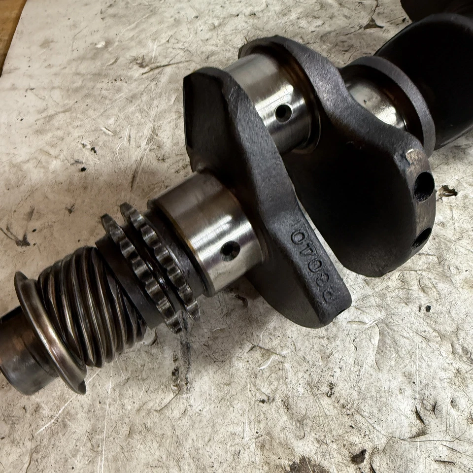 Cigüeñal motor 79-83 Datsun 280zx L28 L26 2,8 L P30 cigüeñal Foto 2 de 4