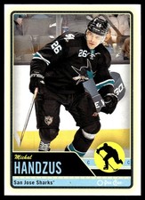 2012-13 O-Pee-Chee #225 Michal Handzus San Jose Sharks Hockey Card