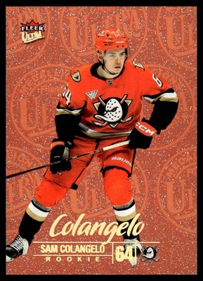 Sam Colangelo Rookie #M-23 11/75 2024-25 Fleer Ultra Medallions Titian Anaheim