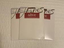 Hanes Alive Full Support PANTYHOSE 811 Size A Sheer To Waist Sheer Toe 3 Pair