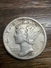 1924 Mercury Dime - Actual Silver Coin Shown VF Shape Same Day Shipping Free