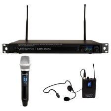 Vocopro UDXDUALCOMBO Dual Wireless Microphone Combo System