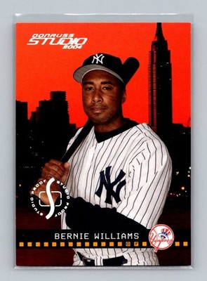 Bernie Williams 2004 Donruss Studio Studio Proof Silver #130 #/100 New York