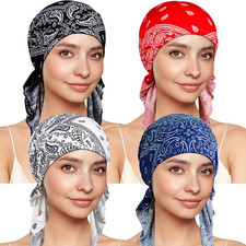 4 Stück Chemo Kopfbedeckung Für Frauen, Vor...