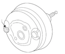 POWER BRAKE BOOSTER 2005-2011 AUDI A6 AUDI