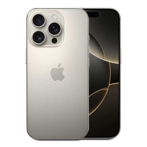 Apple iPhone 16 Pro 128GB Unlocked 90%+ Battery 6.3" (Natural) A3083 w/Warranty