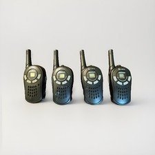 4 Cobra 2-Way Walkie Talkie CXT175 Microtalk 22 Channel Black