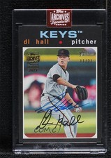 2023 Topps Archives Signature Series 11/21 DL Hall #20THMLE-42 Buyback Auto 11o2