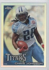 2010 Topps Chrome Refractor Chris Johnson #C200 0b5
