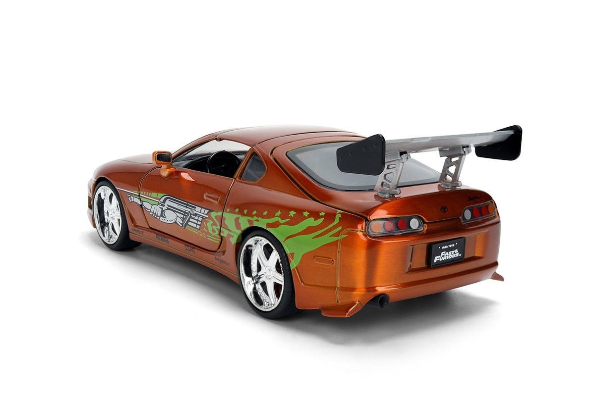 Jada 1:24 Fast & Furious Brian's Toyota Supra Color Brush Finish