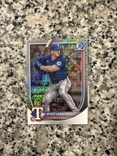 Wyatt Langford 2025 Bowman Chrome Mojo
