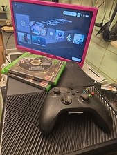 MICROSOFT XBOX ONE Console 500GB Black + Official Controller 3 Games Gwo