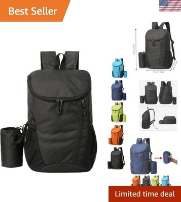 Portable Foldable Backpack Folding Mountaineering Bag, Ultralight Outdoor Cyc...