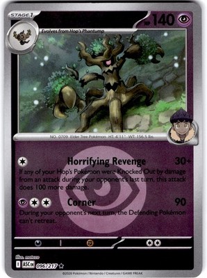 Pokemon Hop's Trevenant Ascended Heroes 96/217 Energy Holo Near Mint English